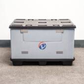 1210折叠循环物流板围箱汽车零部大件物可流周ZIR转箱型折叠塑料