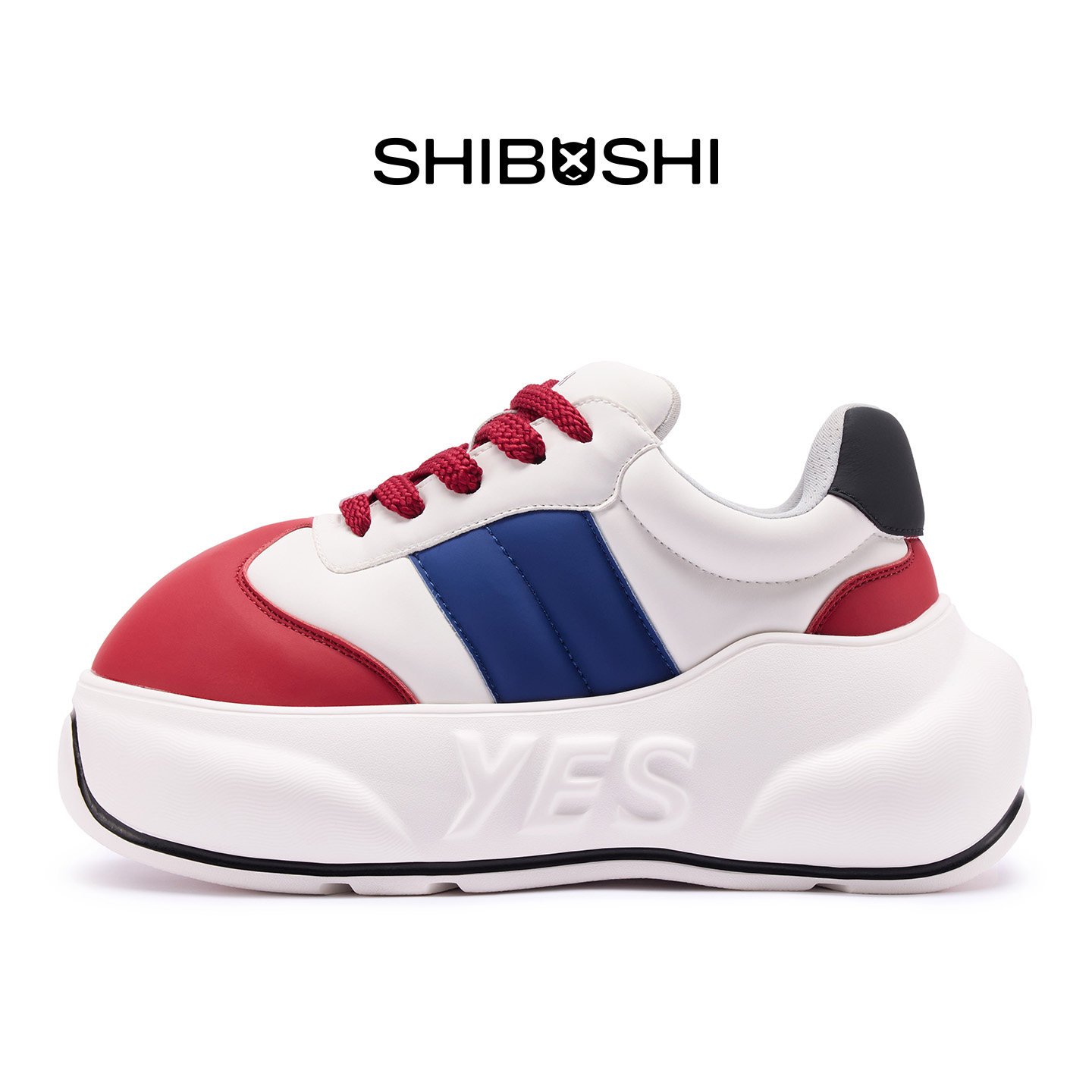 是不是SHIBUSHI百事墩墩增高厚底