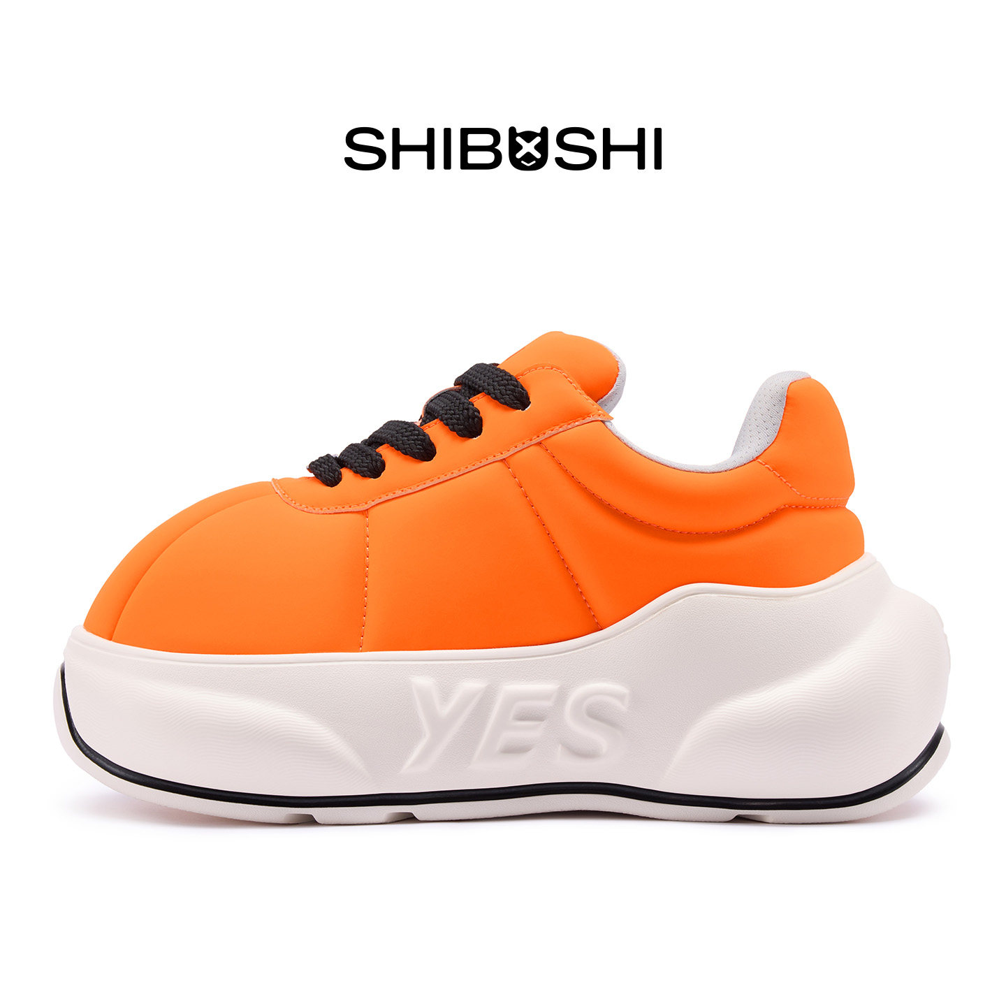 是不是SHIBUSHI橙墩墩鞋厚底增高