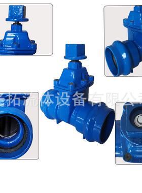 5承软插式方头闸阀DI3352F轻体RGQ德标闸阀球墨铸铁密N封闸阀