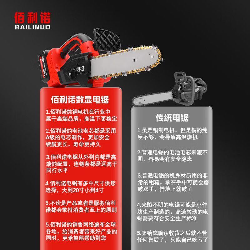 佰利诺德国单手充电电锯