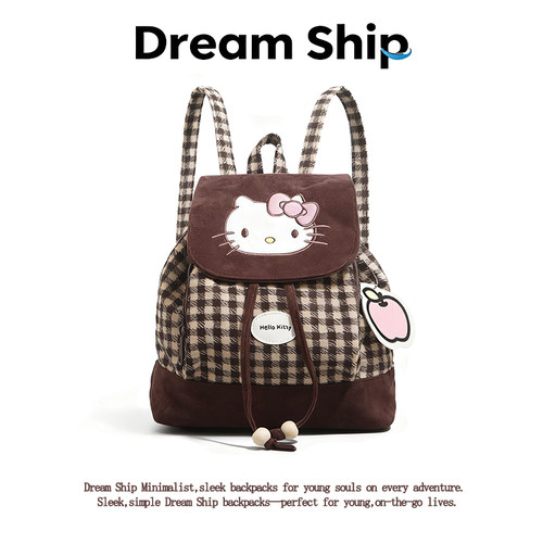HelloKitty猫双肩包送生日礼物