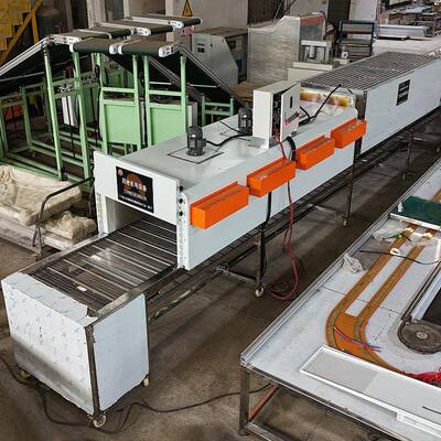 广输东JXR隧道炉烘加干冷却线式网带热处理送线五金配件工固化炉