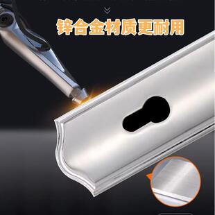 适内用碧桂木门锁园美尔室门锁鼎皇木门插芯门锁双舌别固墅卧室门