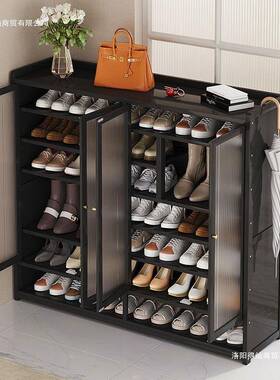 乌ZUU金简约大入用户现代容客厅实木门厅鞋柜子家门口收纳中式玄