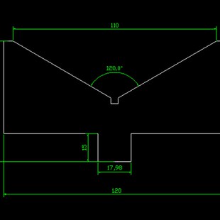 铣床火花机CNC加工中心电脑锣A免打标校正划线V型铁120度检验块