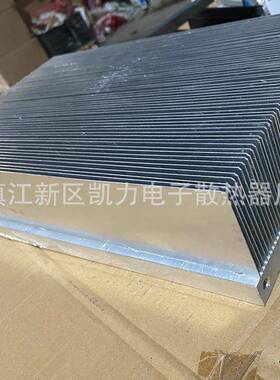 家插片式散片片高齿大功率电厂子散热铝合金型材密散散热器热片
