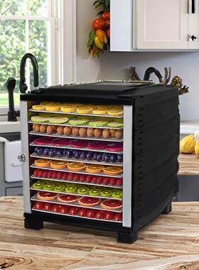 厂干家果机家机食物烘用干十层不锈钢32564定时控温水果烘干机