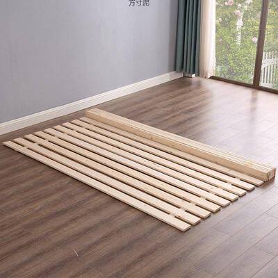 厂垫家床板垫片实29040折木叠杉木板床垫护腰硬床床板整块护脊硬