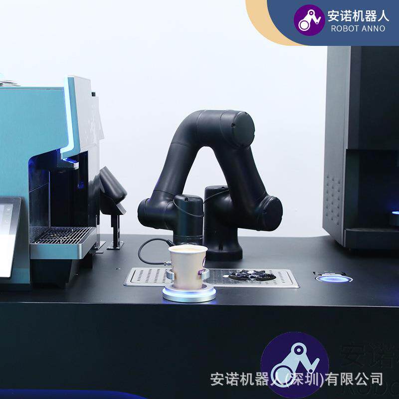 花咖啡机协作机FSC器拉人单臂拉花机器人自动点单自动操机器人作