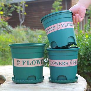 加盆控根盆伦新款厂家直供透气绿色加仑盆基地卉用家用盆特大号花