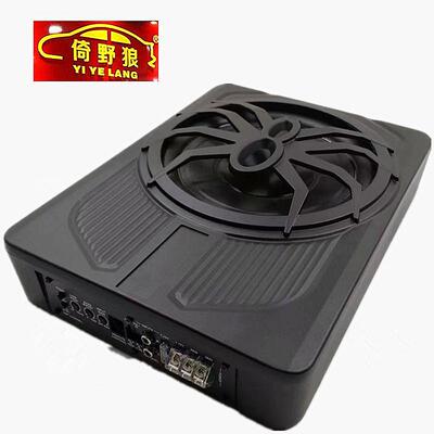汽低重音炮超薄重低音喇叭10寸12V座88024音响有源椅炮超薄低车音