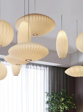 日式灯吊A0087灯式餐厅榻榻米房禅意蚕丝复楼梯卧室书床头服装店