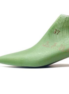 女款低中帮跟尖单鞋头楦头，新款AS056尖头中高模跟皮鞋楦头鞋AS0