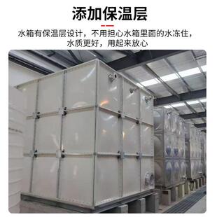 2935水玻璃钢水箱现货消防农业生活箱璃森林防水火蓄池玻钢保温水