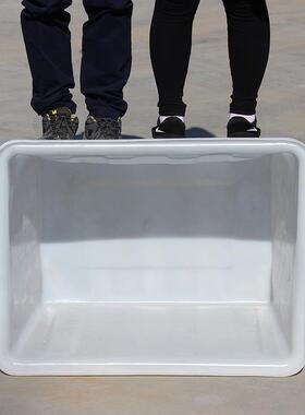 塑胶牛筋塑箱布车养鱼养殖津长方形加熟料周转厚箱塑料牛KPT滚水