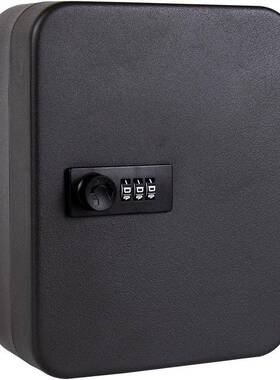 色K216BQ1黑装修密码匙锁箱汽车钥匙收墙纳盒管理钥匙箱挂式房产