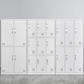 员工更柜宿衣舍铁储物柜皮健身房鞋 浴CER0001室六门带锁工厂车间