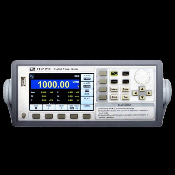 艾德克斯交直流功率计分析仪IT9121/IT9121E功率表带谐波测试
