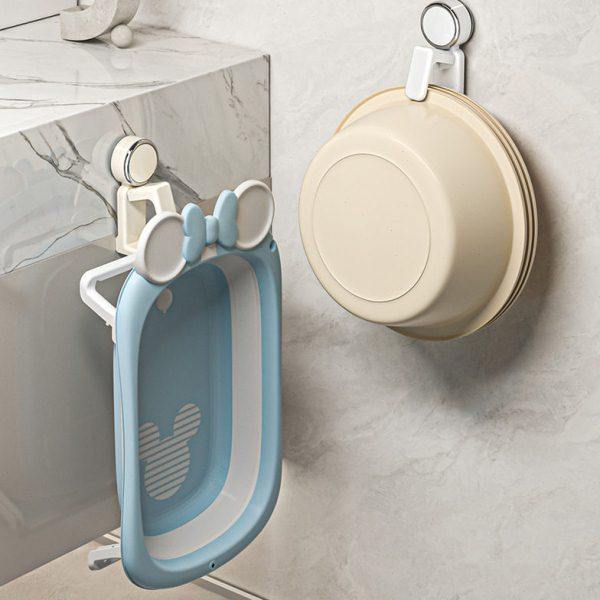 厨房吸盘脸盆挂钩浴室卫生间收纳置物架免打孔壁挂家用盆子收纳架,家庭/个人清洁工具,脸盆架,淘宝优惠券,粉丝福利购,淘宝优惠卷