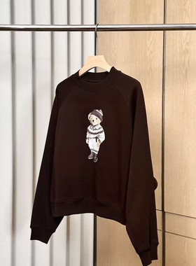 【妍妍粉丝专享】拉F家25新款小熊卡通印花卫衣ONSW285125858
