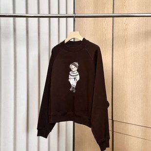 小熊卡通印花卫衣ONSW285125858 拉F家25新款 妍妍粉丝专享