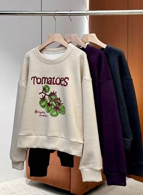 【妍妍粉丝专享】26新款印花加厚卫衣ONSW217615896