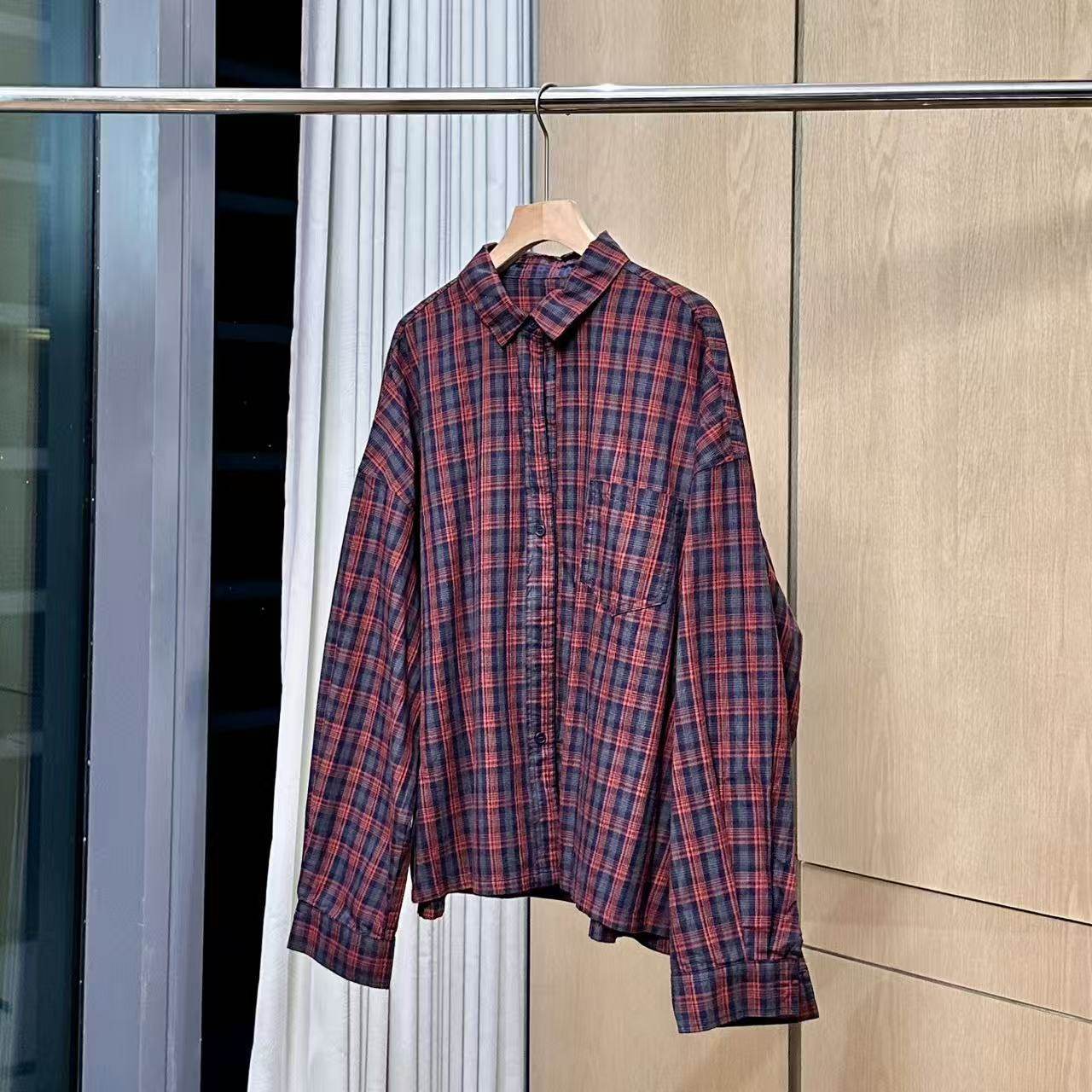 【妍妍粉丝专享】日本品牌订单定制棉混纺百搭衬衣ONSC15585265