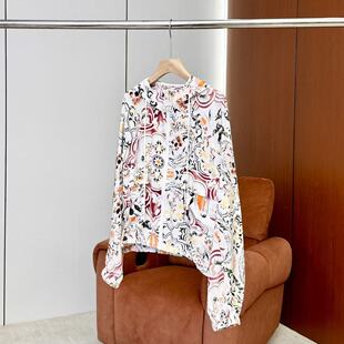 轻奢花卉印花连帽外套ONSJ02636113 26新款 妍妍粉丝专享