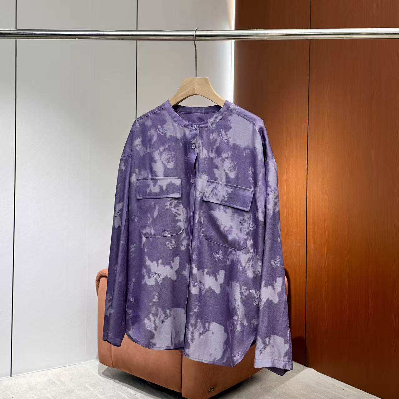 【妍妍粉丝专享】新中式圆领盘扣外套上衣ONSC05615907