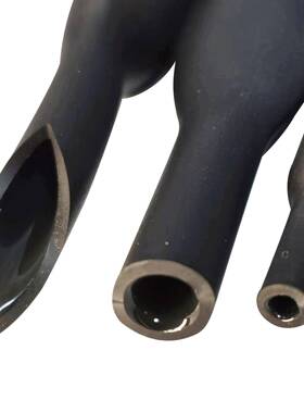 Φ1.6(2电3倍收缩双壁胶管厚黑色电工线绝缘带加防水套管热缩管