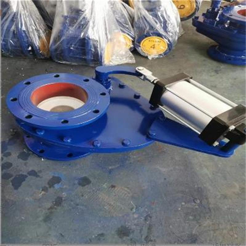 BZ643TC-16P 仓泵气动摆动式陶瓷进料阀 DN150 摆动式进料阀