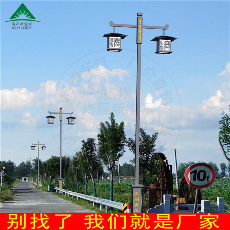 庭院灯2.6米3米3.5米4米镀锌管140-76光杆路灯厂家