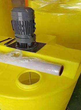 3立方PAC搅拌桶 3000LPAM溶解罐 君益厂家