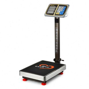 TCS-200KG华鹰衡器大红鹰商用150公斤不锈钢防水产称300电子台秤