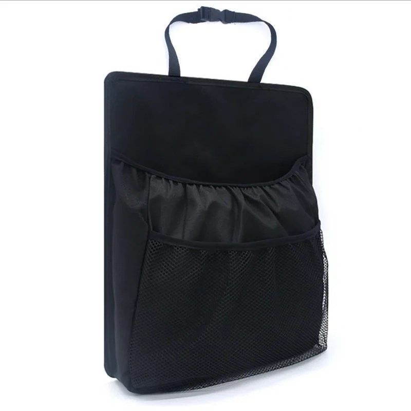 后备箱收纳袋悬挂车载置物袋挂袋椅背后排储物箱网兜X车内用品车