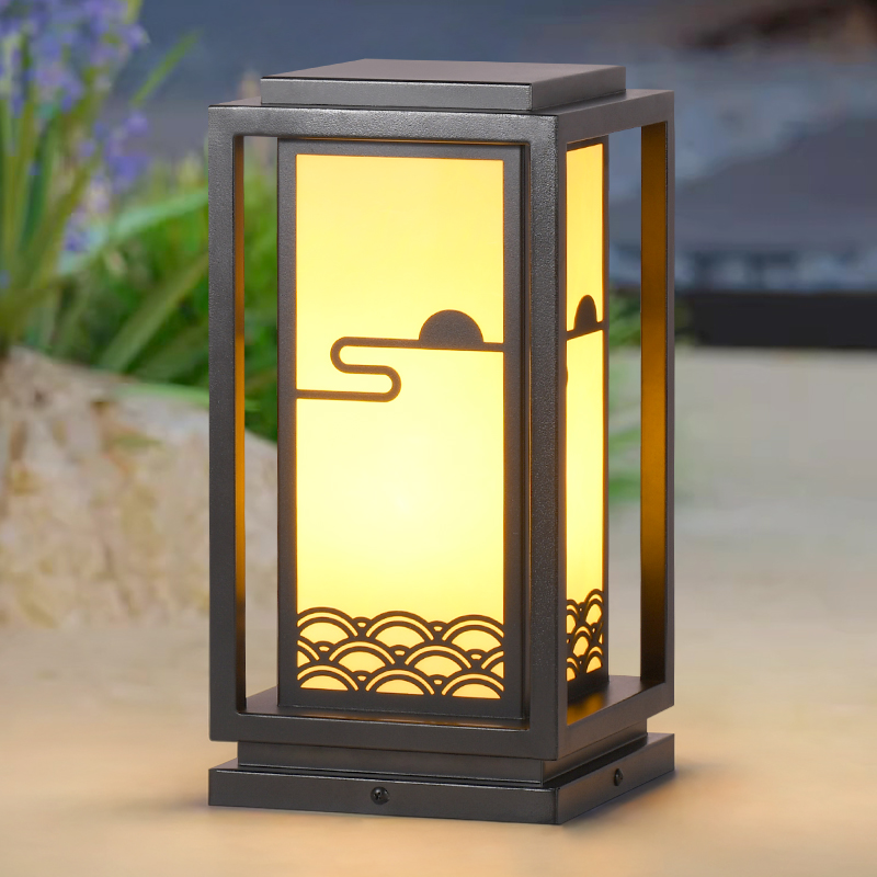 太阳能草坪灯户外防m水中式室外别墅庭院家用小区花园景观草地灯