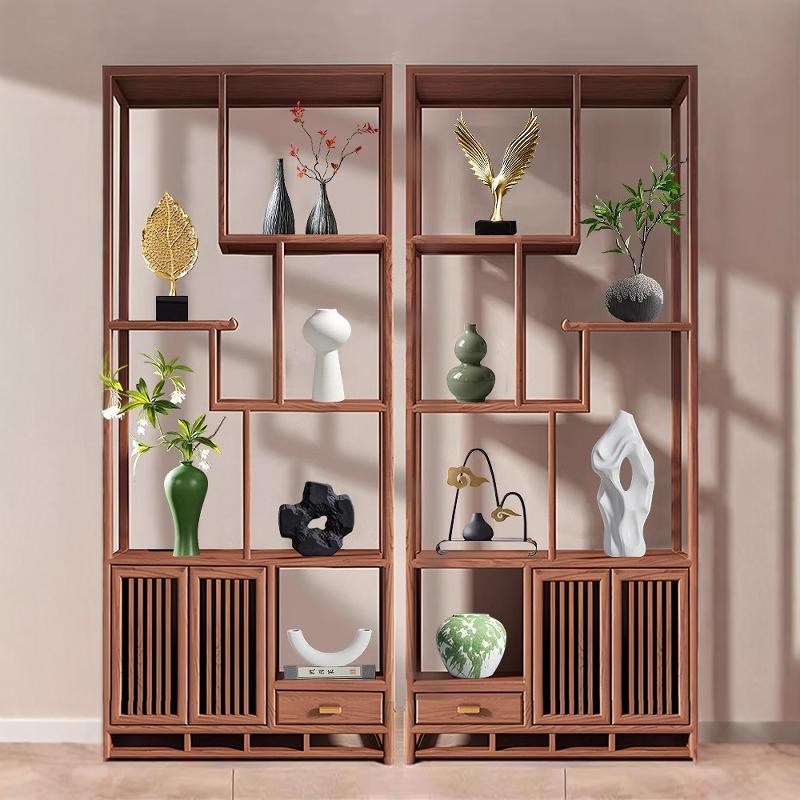 新中式轻奢高档家居饰品r摆件客厅酒柜博古架办公室工艺品装饰摆