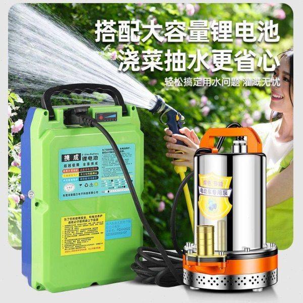 充电潜水泵12V水泵电泵小型抽水泵水井农用家用抽水机浇菜水泵,五金/工具,水泵,淘宝优惠券,粉丝福利购,淘宝优惠卷