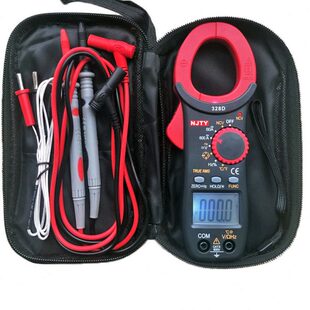 天宇328D数字直流钳型电流表钳表电压NCV汽车维修电路检测电流表