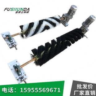 皮带清扫器厂家供应 输送带清扫器 电动滚刷清扫器 无动力清扫器