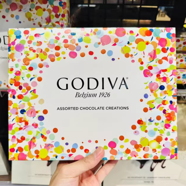 ole精品超市 歌帝梵精选巧克力礼盒装200g年货精选装高端巧克力块