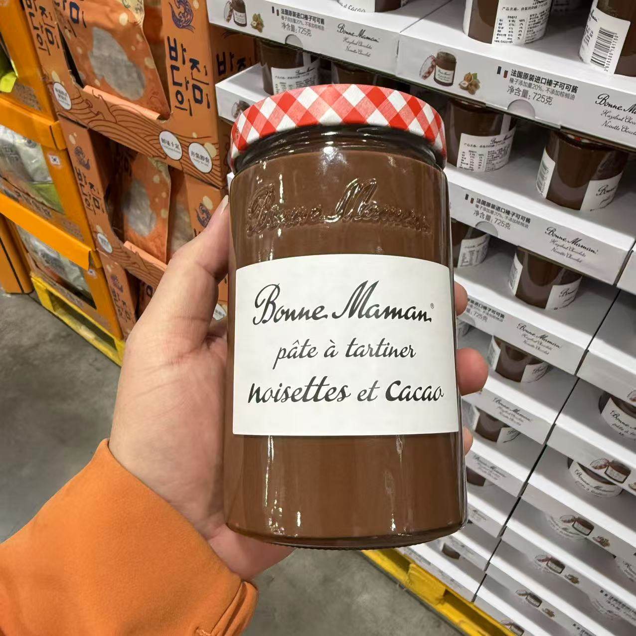 山姆蓓妮妈妈榛子可可酱法国进口早餐烘焙蛋糕面包涂抹巧克力酱