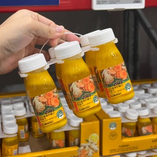 山姆维乐鲜HPP姜黄柠檬汁125ml*6果蔬汁饮料便携装健康好喝