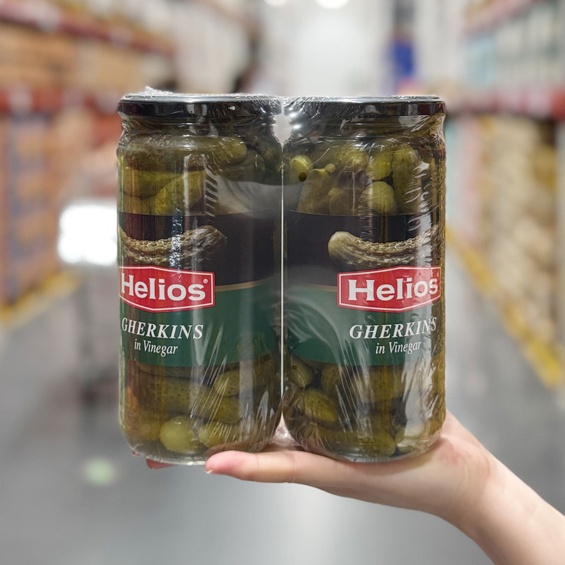 山姆Helios西班牙进口酸黄瓜680g酸脆腌黄瓜酱腌菜健康清爽解腻,水产肉类/新鲜蔬果/熟食,蔬菜罐头,淘宝优惠券,粉丝福利购,淘宝优惠卷