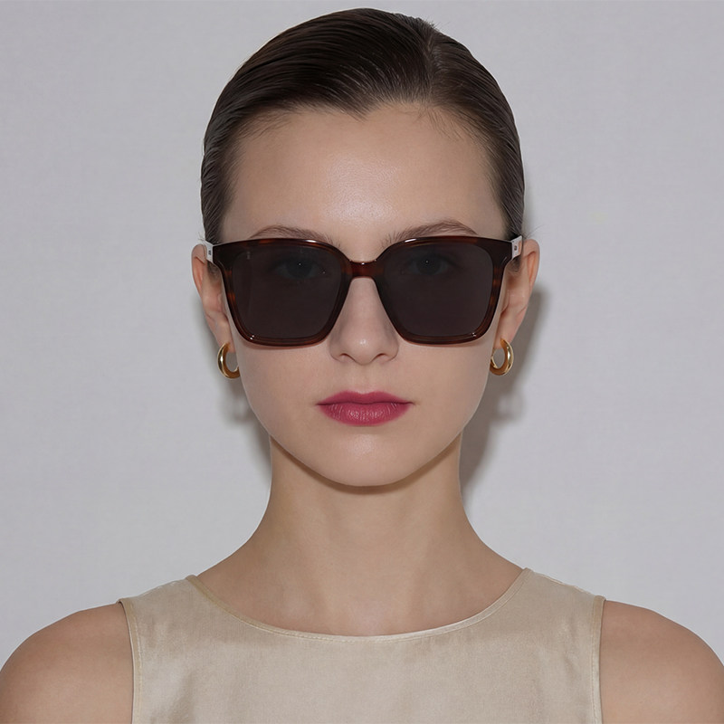 HornM.P【2025爆款】轻奢复古板材大框墨镜潮流时尚太阳镜男女款