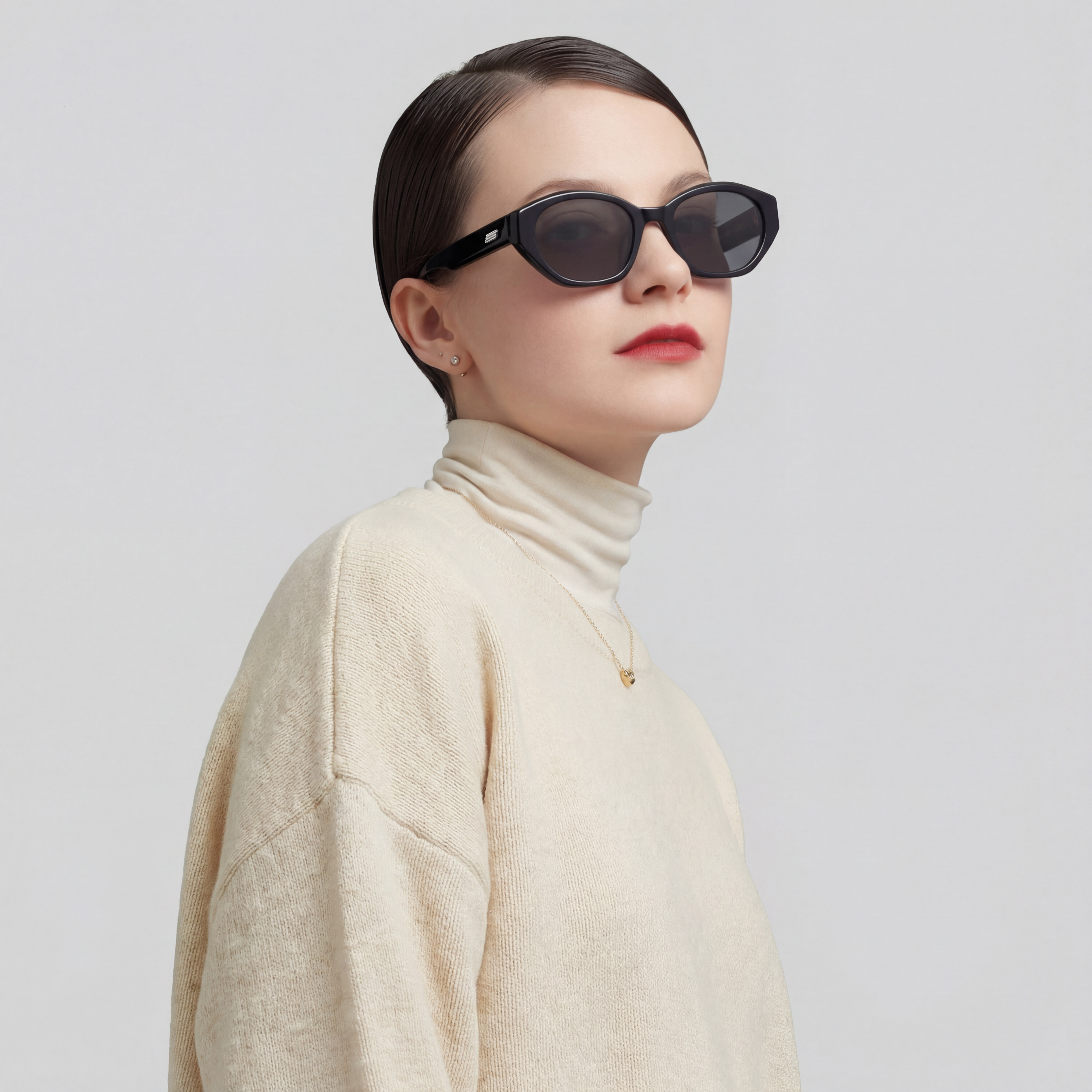 【郑素敏同款】猫眼板材墨镜男女复古美式ins风高级太阳镜HornD.K