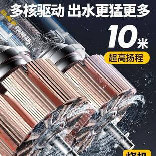 充菜MPF电式抽水泵自动浇大功率农用地灌溉小型菜地锂电户池外浇
