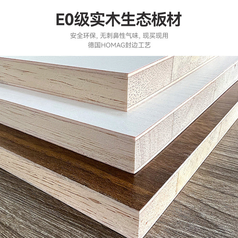 纯实木衣柜推拉门家用卧室现代简约出租I房经济型定制儿童收纳衣