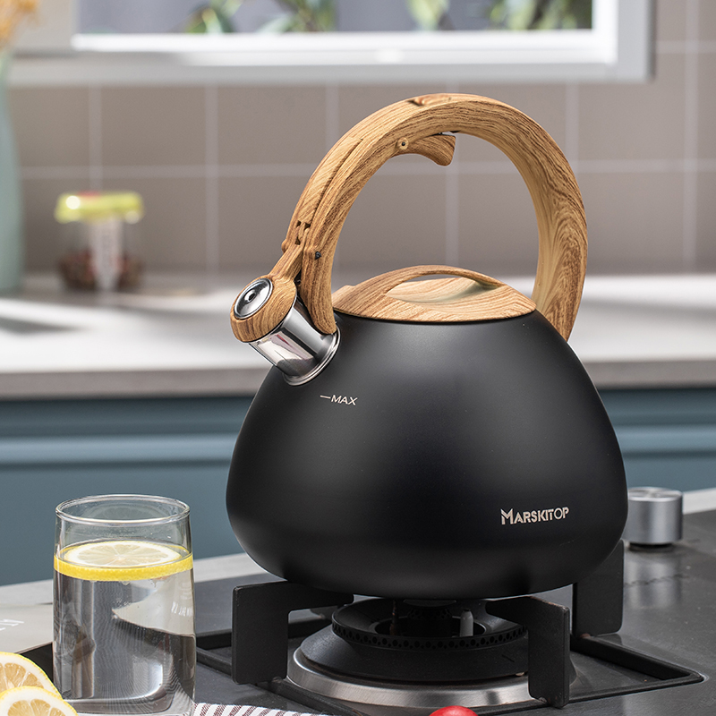 烧水壶燃气家用201不锈钢自动鸣笛大容J量煤气电磁炉专用热开水壶